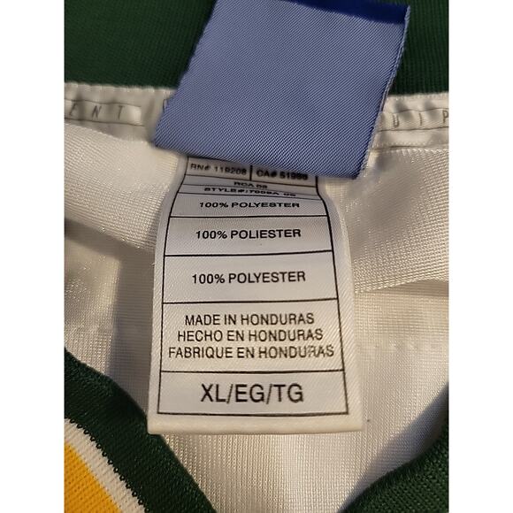 Reebok Green bay Packers A.J. Hawk NFL Football Jersey Mens Size XL AJ - Picture 5 of 9